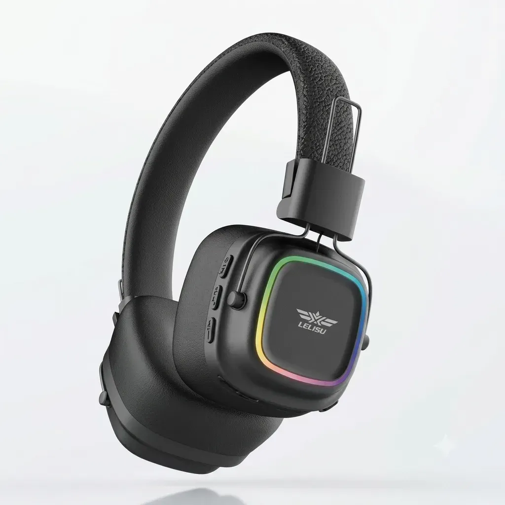 LEISU LS-258 Wireless Headset LED Gaming