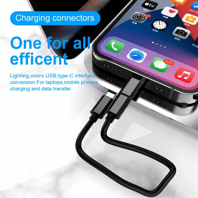 Fast Charging Adapter Kit 5in1 + SIM Tool Storage Case
