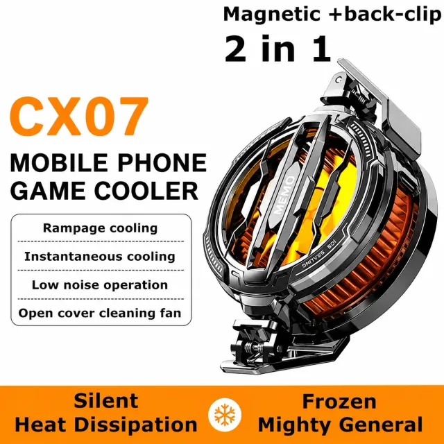 MEMO CX07 15W RGB Phone Cooler Magnetic Gaming